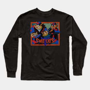 Retro Cartoon Group 90s Long Sleeve T-Shirt